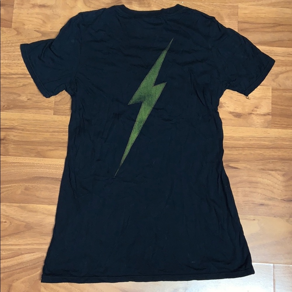 Lightning Bolt Black Logo T-Shirt